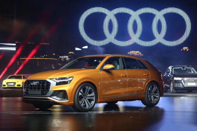 SUV，奧迪Q8,轎跑SUV，Q8中國首發，無框車門