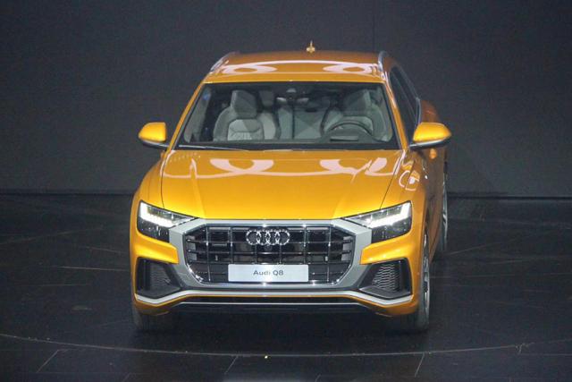 SUV，奧迪Q8,轎跑SUV，Q8中國首發，無框車門