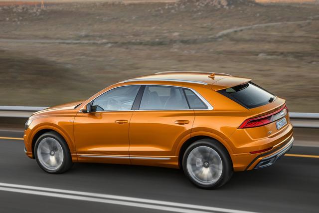SUV，奧迪Q8,轎跑SUV，Q8中國首發，無框車門